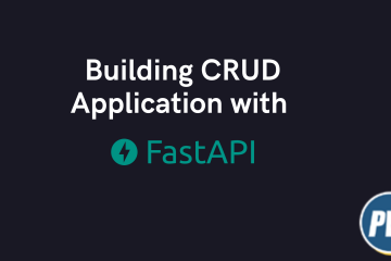 Building CRUD application with FastAPI